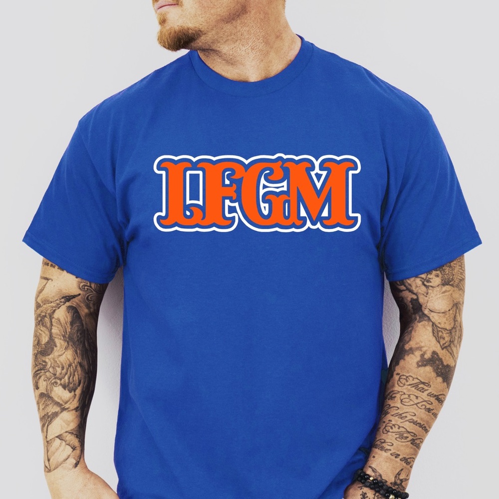 LFGM, New York Mets Baseball T-Shirts, Adult & Kids